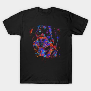 Colorful Rottweiler  - Metzgerhund T-Shirt